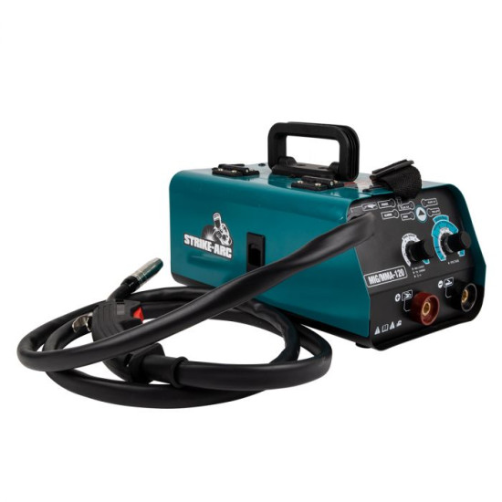 STRIKE-ARC INVERTER WELDER 120A MIG/TIG/MMA SMART