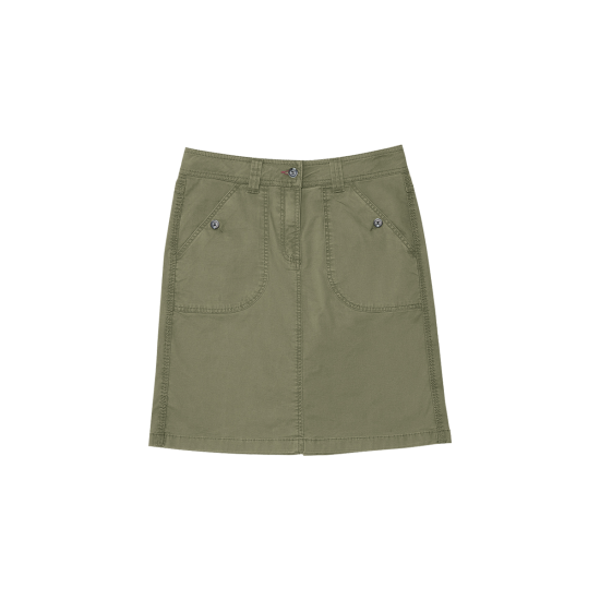 Chobe Stretch Utility Skirt (Olive)