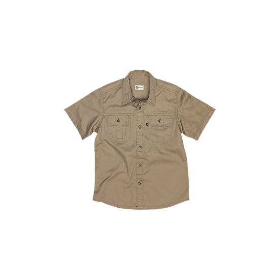 Dassie Kid's Bush Shirt (Khaki)