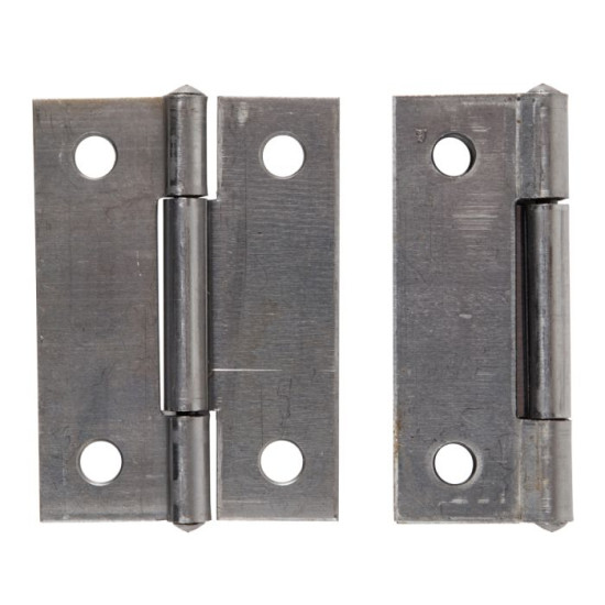 KAUFMANN BUTT HINGE SELF COLOUR 50MM PAIR (BULK)