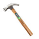 KAUFMANN CLAW HAMMER WOODEN HANDLE 560G