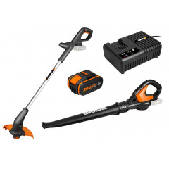 Worx Cordless - Combo Trimmer, Blower, Batteries & Charger